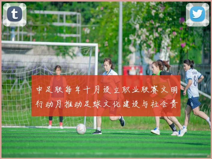 中足联每年十月设立职业联赛文明行动月推动足球文化建设与社会责任