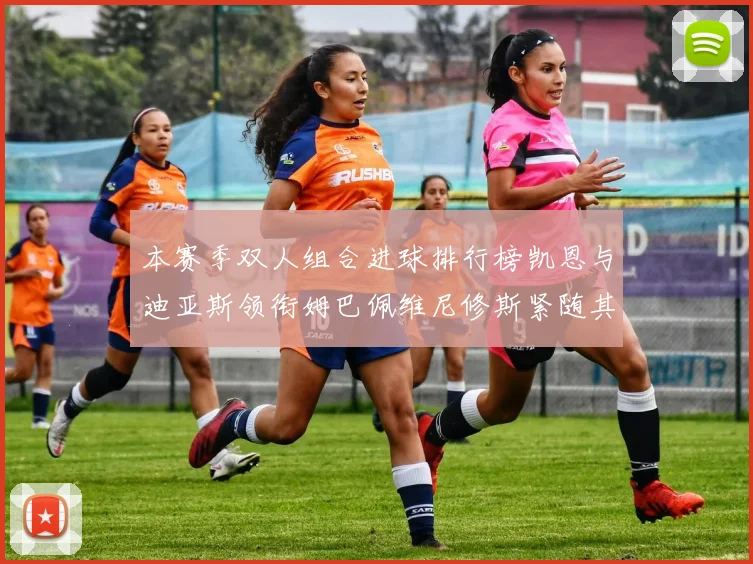 本赛季双人组合进球排行榜凯恩与迪亚斯领衔姆巴佩维尼修斯紧随其后